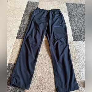 Mocoly Women’s Black Hiking Outdoor Jogger Pants- Medium